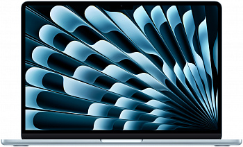 Ноутбук Apple MacBook Air 13" (M4, 2025) 16 ГБ, 256 ГБ SSD, "небесно-голубой"